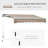 Versatile Retractable Patio Awning for Sun and Shade Protection-113116486