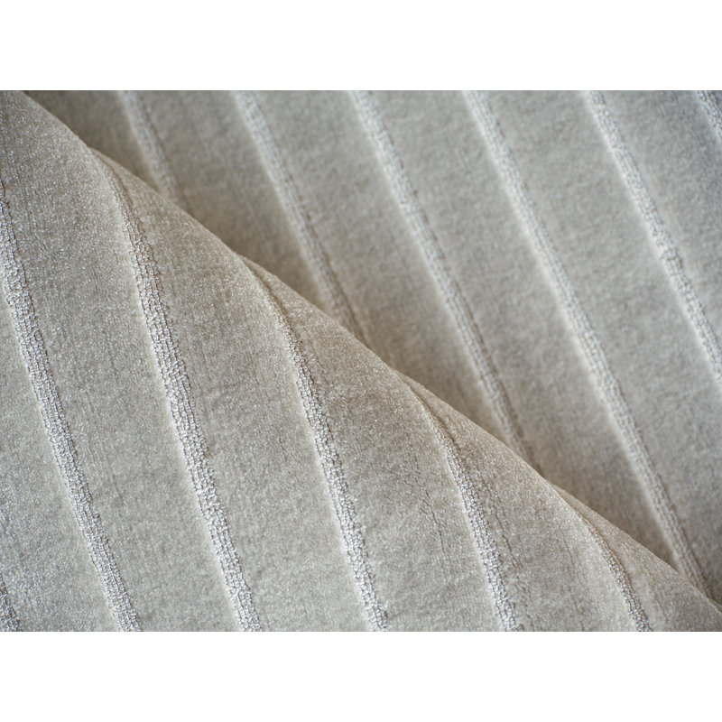 Amani Modern Handmade Silky Nylon, Light Silver Area Rug, Rectangle 12' x 15'
