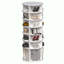 Bibliothèque rotative 360 ° 7 niveaux