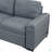 Sleeper Sectional Sofa, L-Shape Corner Couch Sofa-Bed With Storage Ottoman & Hidden Arm Storage & USB Charge  For Living Room Apartment-1814235996