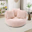 Fauteuil à billes moderne, canapé paresseux rembourré avec coussins et poignée-114236535