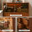 Sideboard Mid-Century Modern-Brown