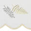  Ensemble de serviettes 100% coton festonné 100% coton FERN Toss-1199852076-1199852090