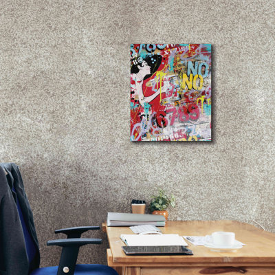 «Morning at Tiff's 2» par David Drioton, estampe numérique sur toile