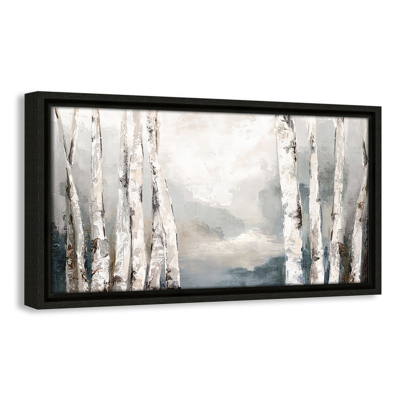 «Shadows of Birch» par Luna Mavis, Espresso, H 9,5 po x l 17,5 po