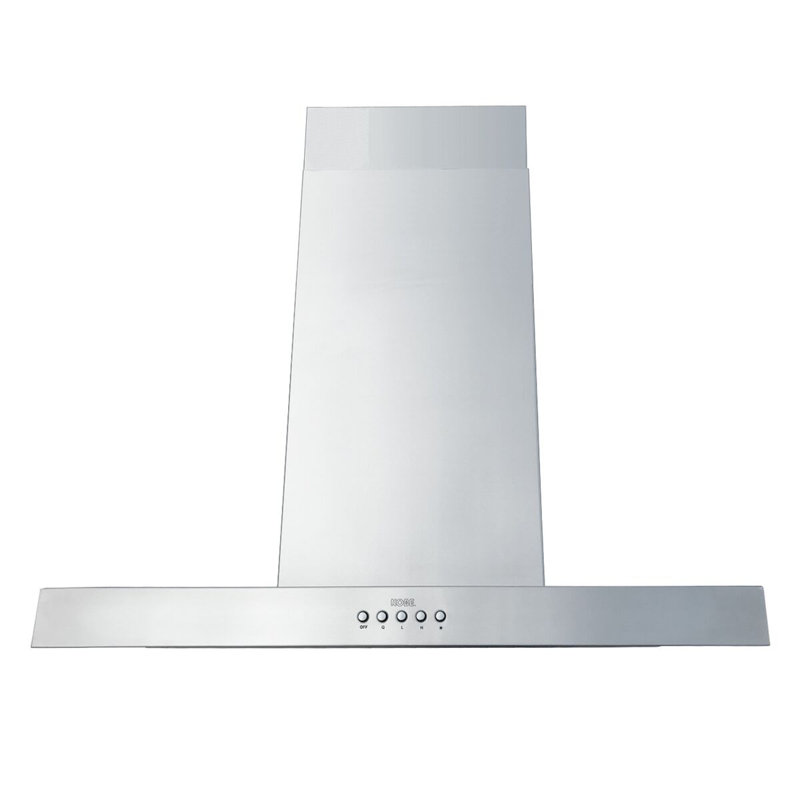 Hotte pour îlot de cuisine 36 pouces Brillia 680 CFM en acier inoxydable / satin