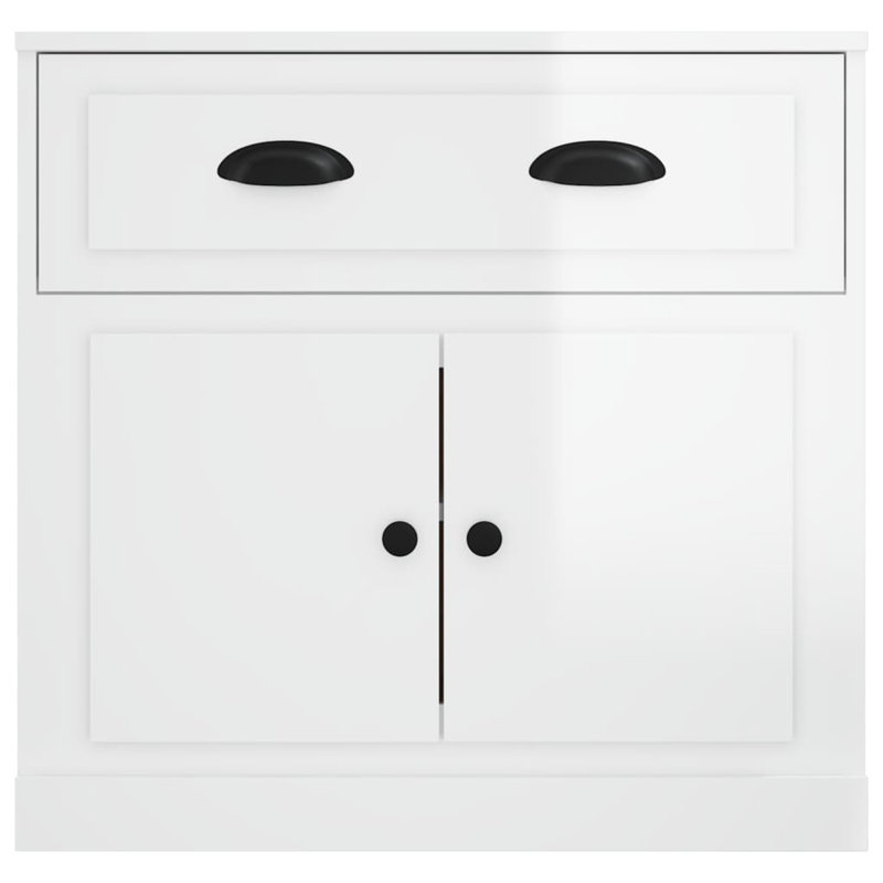 Mataponi 70cm Sideboard, High Gloss White
