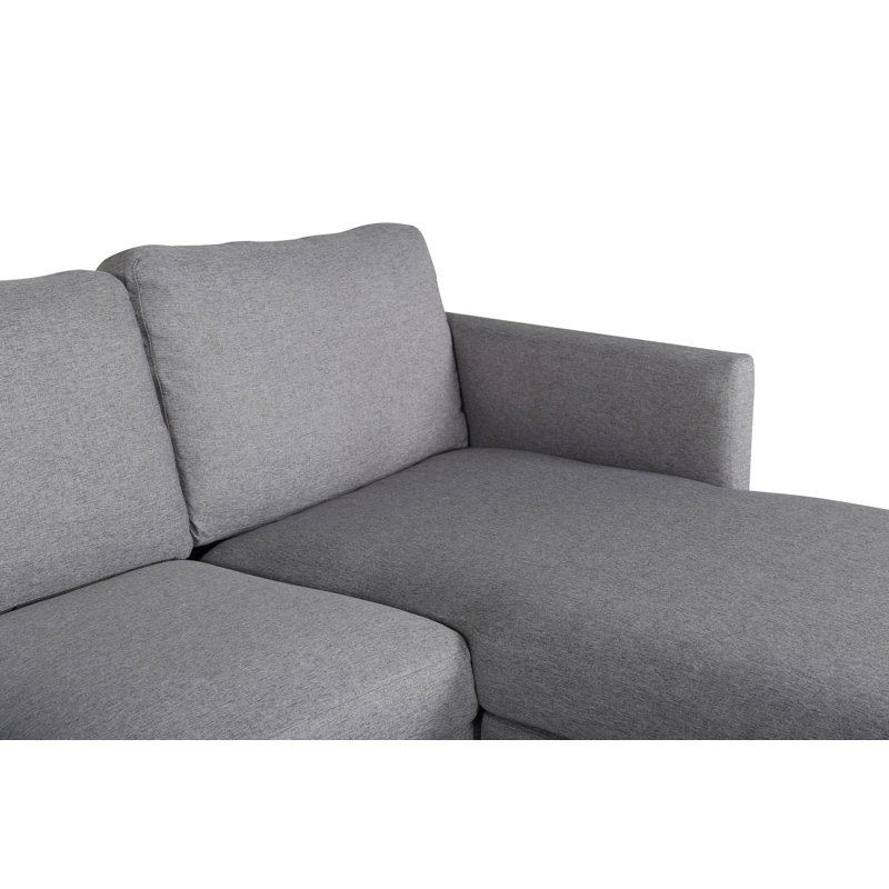 Davanee 4 Seater Large Corner Sofa , Grey