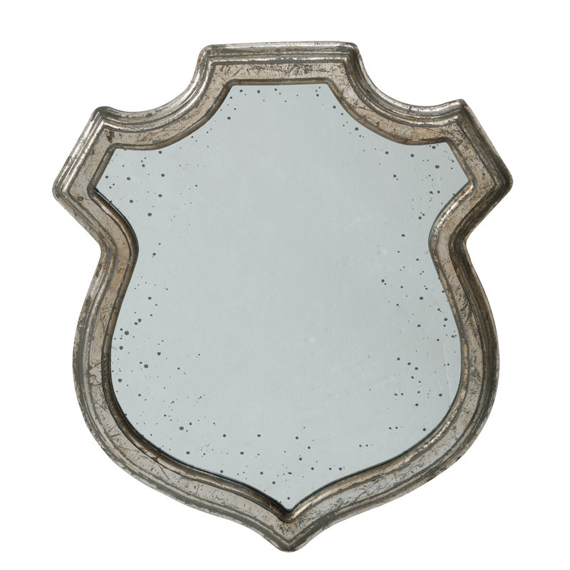 Miroir mural Naudain Shabby Elegance, H 15,2 po x l 13 po