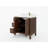 36'' Single Bathroom Vanity with Quartz Top