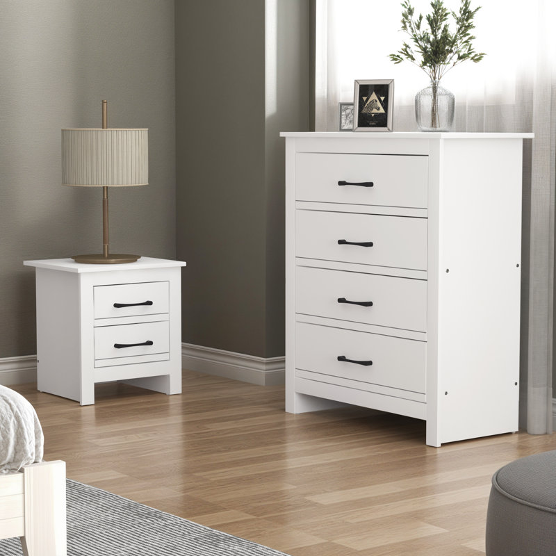 Limestone Storage Duo Set, White/White