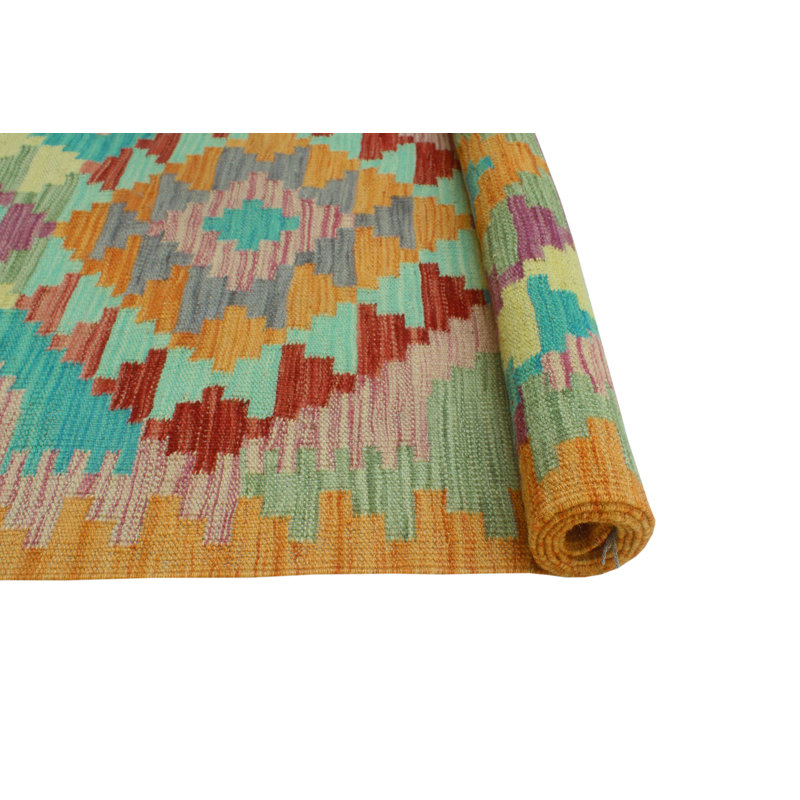 Bobbee Wool Geometric Indoor Rug