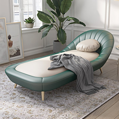 Chaise longue rembourrée Modern