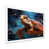 White Single Picture Framed