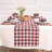 Buffalo Check - 100% Pure Linen Table Runner-114725849-114725837