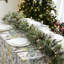 Placide 9' Pre-Lit Frosted Greenery Pinecones Christmas Garland with Lights