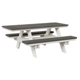 Outdoor Rectangular Picnic Table