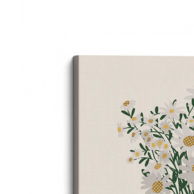 «Sweet as a Daisy» par Alisa Galitsyna, reproduction d'art sur toile, H 20 po x l 20 po x P 1,375 po, Ne s’applique pas