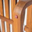 Chaises longues d'extérieur incurvées avec coussins Brynne