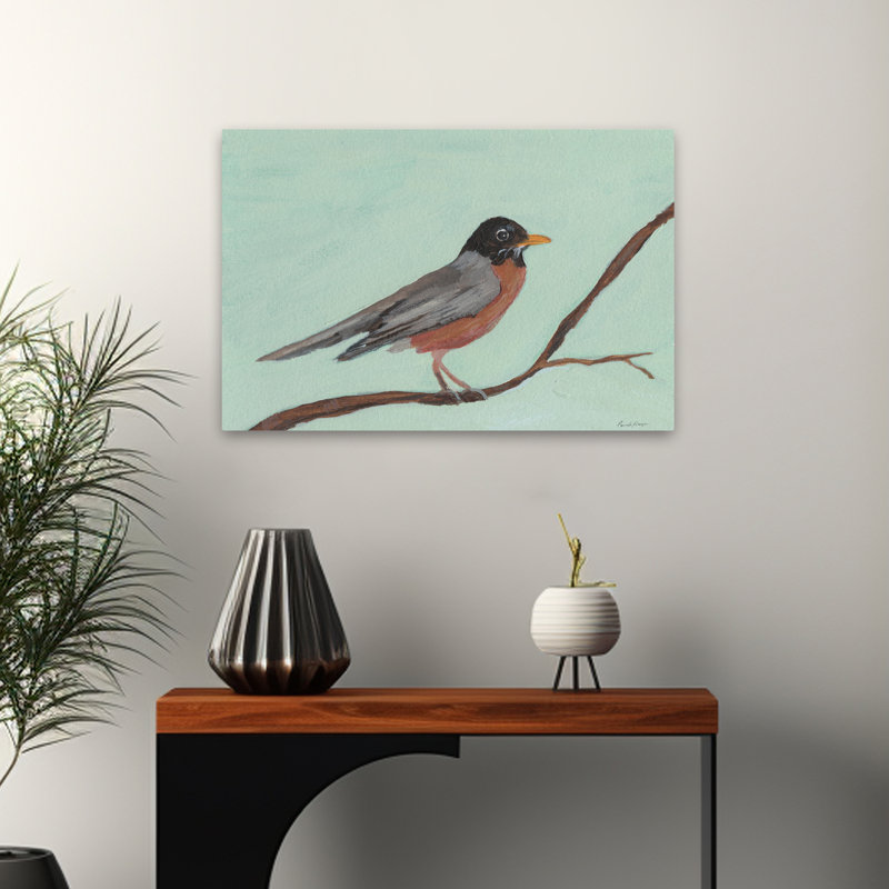Contemporary Robin, 24" H x 16" W