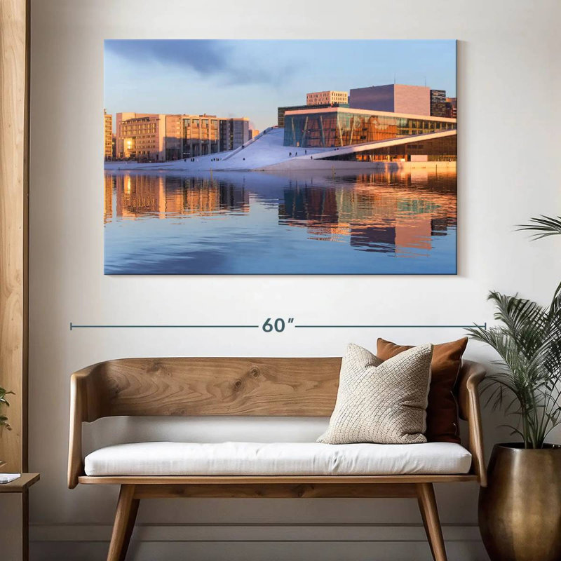 Lilie Oslo Opera House, 34" H x 51" W