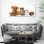 Dog And Cat - No Frame Print on Canvas