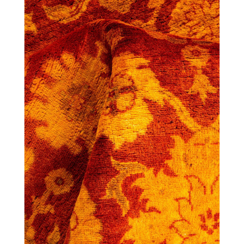 Fine Vibrance One-of-a-Kind 3' 2" X 5' 1" Hand Knotted Area Rug
