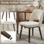 Chaise de salle à manger rembourrée Mason avec pieds en bois massif (ensemble de 4)-62375395-62375406