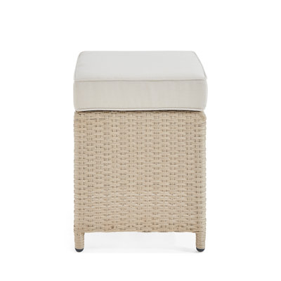Upholstered Outdoor Ottoman