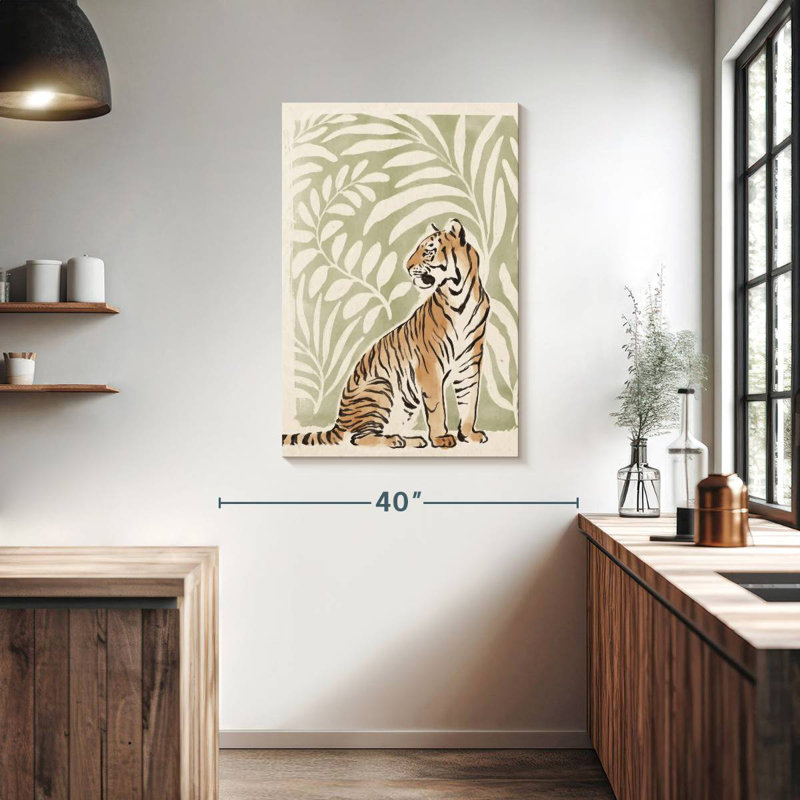 Brampt Jungle Cats II, 39" H x 26" W