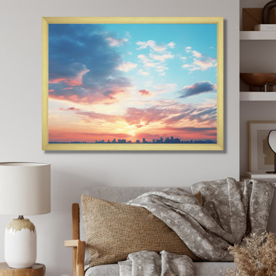 " Blue White Sky Harmony "