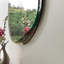 Elegant Wall-Mounted Mirror, Bronze Finish, 29.5 x 21.7 x 0.8 inches | 100% Tempered Glass, Thickness: 0.8 inches | Stylish Solid Colour Brown Design, Perfect for Home Decor & Modern Spaces, Ready to Hang-1486674088