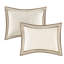 Édredon très grand taupe / brun - 7 pièces de coussins décoratifs de couleur neutre-121228440-121228439
