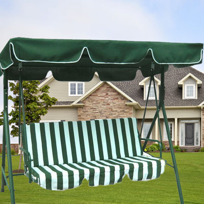 4 Person Porch Swing with Canopy