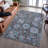 Premium Machine Washable Wayne AMF1101 Damask Rug-225556144