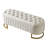 Elegant Upholstered Velvet Storage Ottoman With Button-Tufted,Storage Bench With Metal Legs For Bedroom,Living Room,Fully Assembled Except Legs,Beige-1668409275