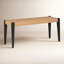 Banc en bois massif Aniek-1311801325