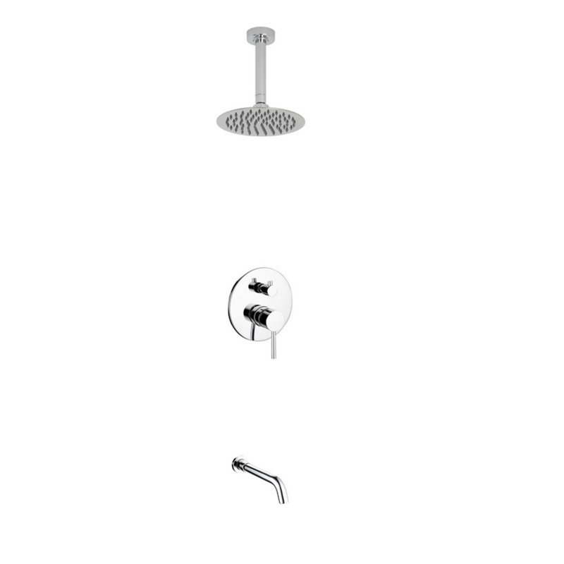 Bustillos Complete Shower System with Rough in-Valve