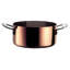 Toscana Pot with Lid 9.45" - 12 Pieces - Copper