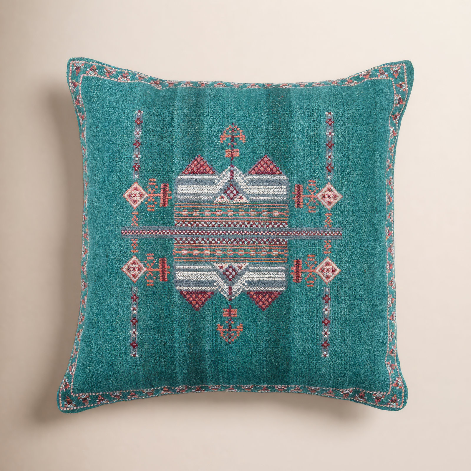 Square Pillow Cover & Insert, Polyester/Polyfill