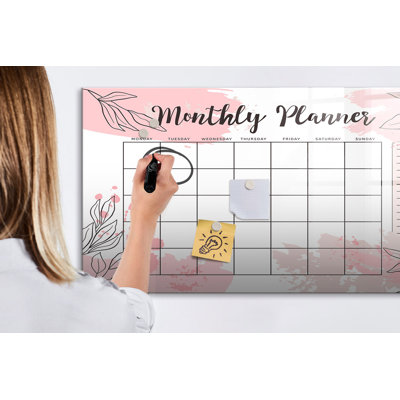 Magnetic Glass Dry Erase Board