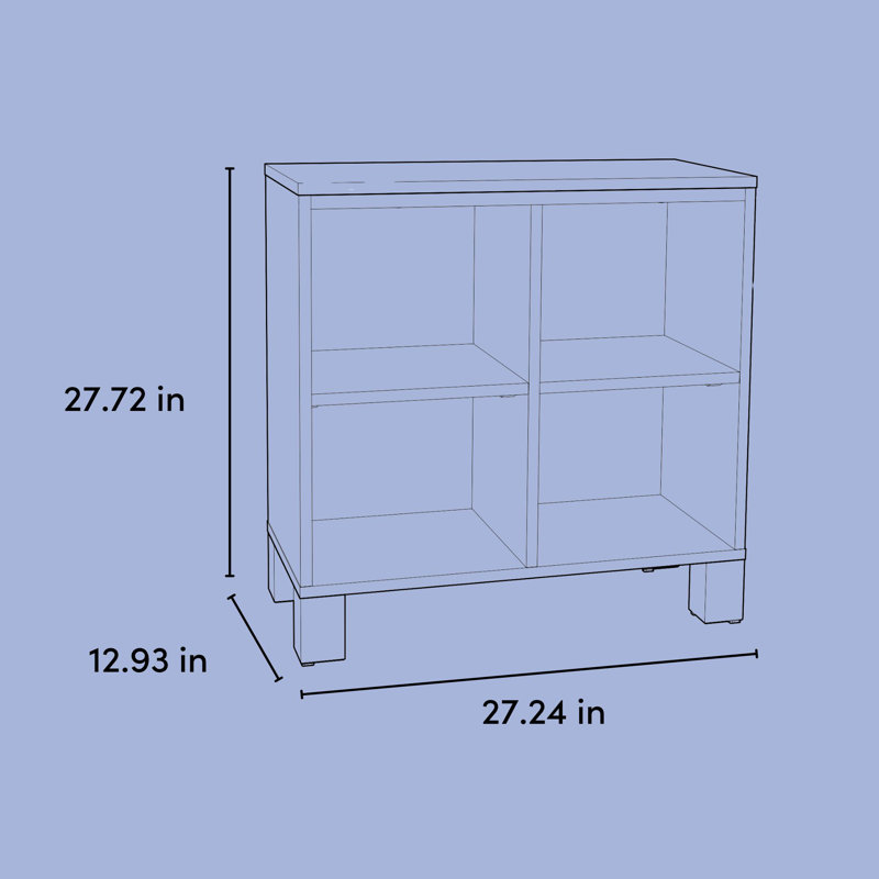 California Cube Organizer Bookcase, Blush