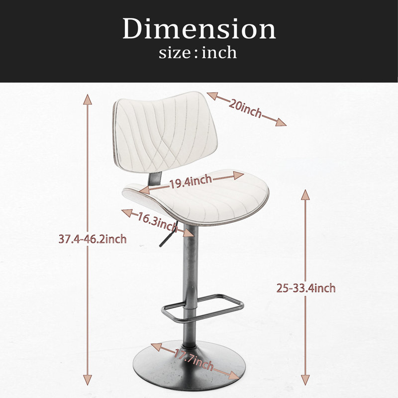 Tabourets Bentwood, Beige