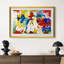 Oriental, 1909-Wassily Kandinsky-Custom Framed Canvas-1771369381-1771369396-1771369398