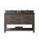 Wherry 54'' Double Bathroom Vanity with Blue Limestone Top