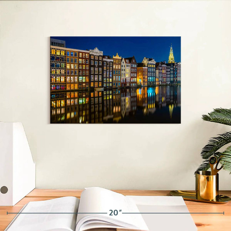 Sireci Amsterdam Reflections, 8" H x 12" W