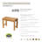 Teak Shower Bench-64476482
