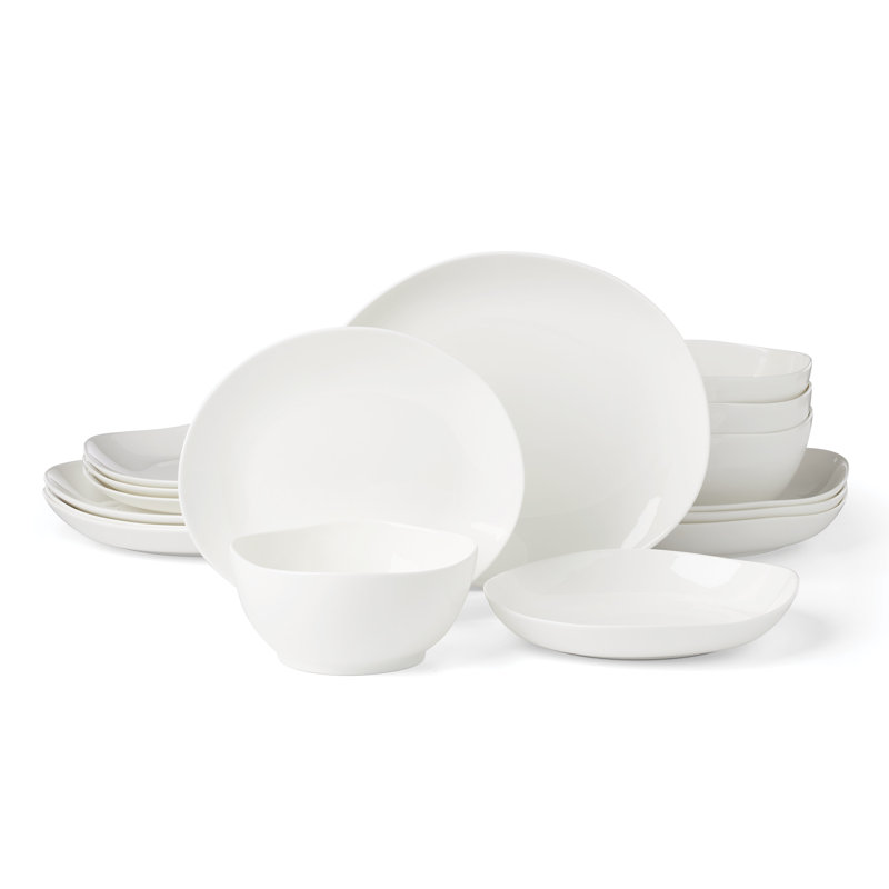 Studio 1414 Curve 16 Piece Dinnerware Set