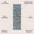 Hagy Modern Floral Textured Weave Navy/Aqua Indoor/Outdoor Rug-1937217322