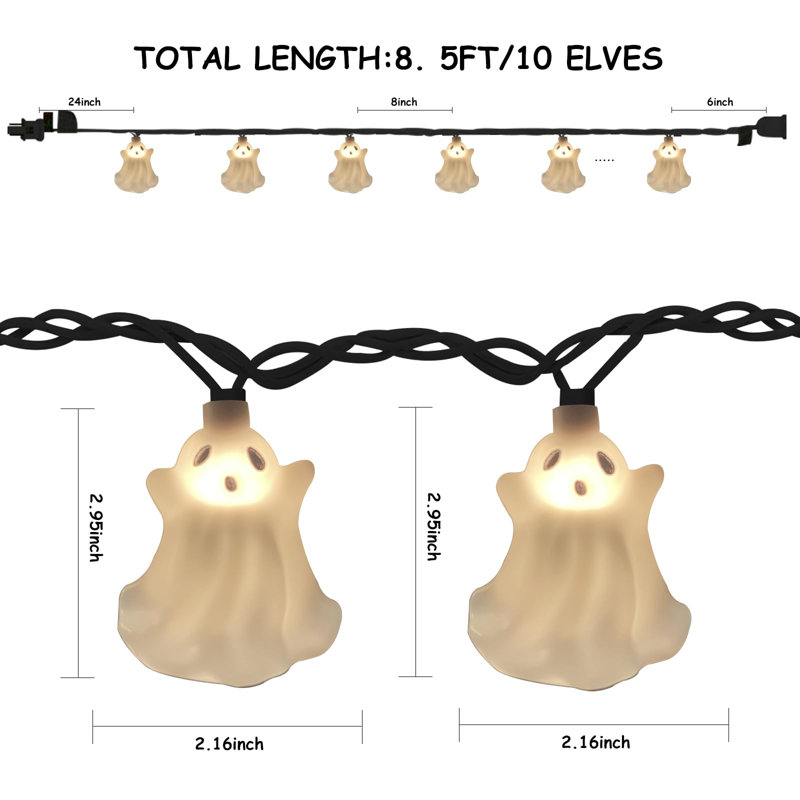 Katosha 10 - Bulb 102'' Plug-in Fairy String Light